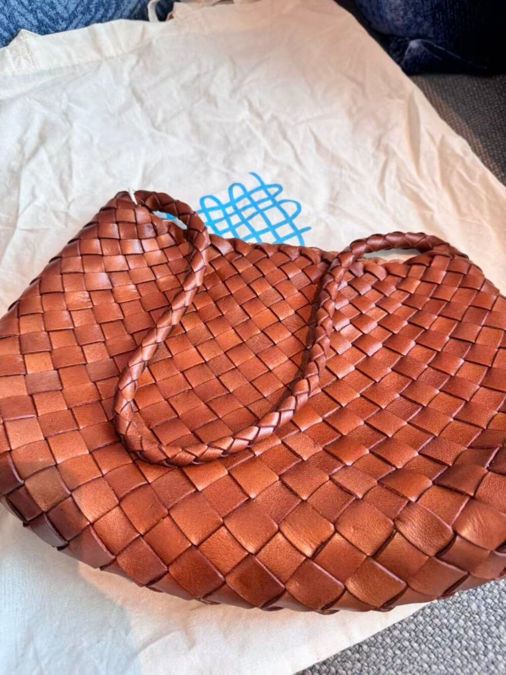 Dragon Diffusion Rosanna Woven Leather Bag - Picture 6 of 10